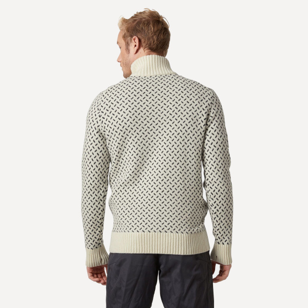 Свитер HH Man Arctic Ocean Icelander Wool Knit ½ Zip Sweater (; S; Snow)